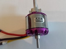 (2) Bürstenloser Motor 35 x 35 KV 1000, Made in China, gebraucht gut erhalten