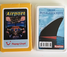 2x Quartett Flugzeuge Hapag