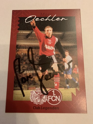 Marc oechler autogrammkarte - marc,