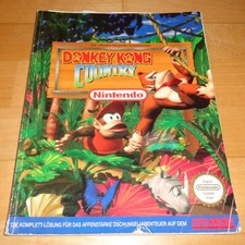 Donkey Kong Country 1  Spieleberater SNES Super Nintendo Lösungsbuch TOP RAR