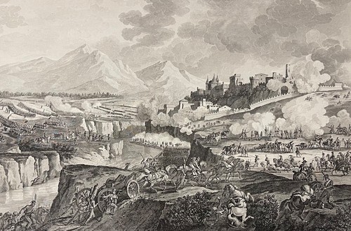 Schlacht aus roveredo - roveredo, 1796