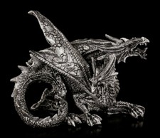 Zweiköpfige drachen figur - drachen,