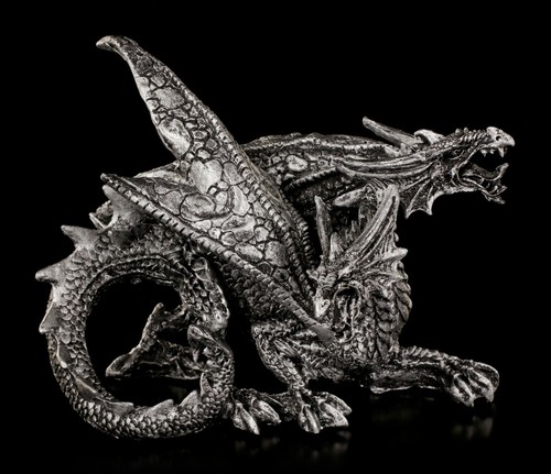 Zweiköpfige drachen figur - zweiköpfige,