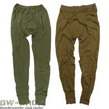 ORIGINAL BUNDESWEHR UNTERHOSE LANG OLIV / TROPEN KHAKI NEU BW HOSE ARMEE WINTER