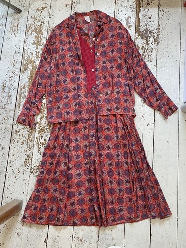 Vintage oilily kleid mit weste - oilily,