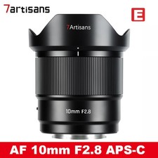 7Artisans AF 10mm F2.8 Auto Focus APS-C Ultra Wide Angle Lens for Sony E-mount