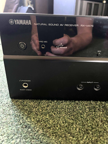 Yamaha v475 v - rx-v475, a/v-receiver