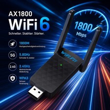 Wlan usb adapter 1800mbps - 3.0,