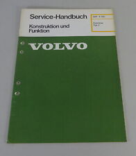 Werkstatthandbuch Volvo 240 Getriebe Overdrive Typ J ab Bj. 1975 Stand 03/1978