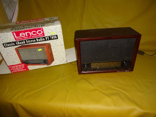 Vintage lenco holzradio - lenco,