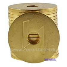 Standard Wertmarke 26mm x 1,6mm, kompatibel mit NZR 2020 Münzzeitzähler, VE=100