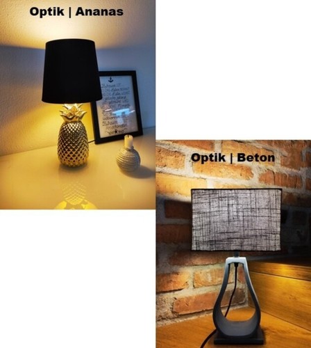 Lampe leuchte beton ananas - beton,