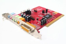 Typhoon 5.1 3D PCI Sound-Card 6CH Computer Audio-Karte CMI8738 Midi/Game-Port