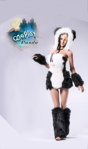 Sexy female panda - female,