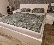 Ikea Bett Malm 180x200 mit 4 Schubladen inkl. 2 Nachttische