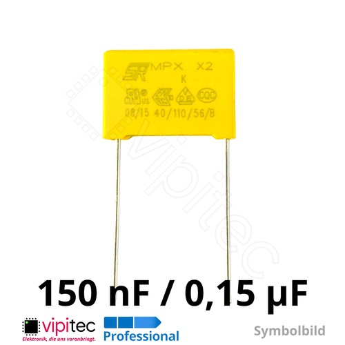 150nf mkp kondensator 10 - kondensator, ±10%