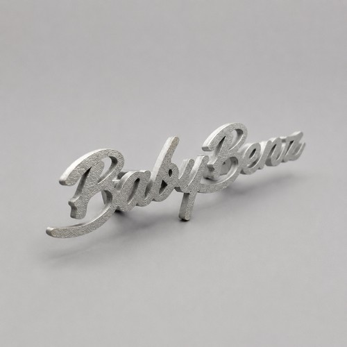 Baby benz schriftzug für den - baby,