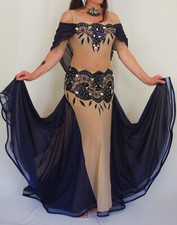 Profi Bauchtanzkostüm