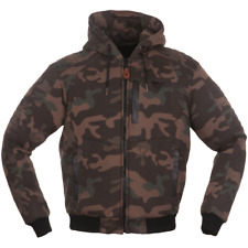 Modeka Hootch Textiljacke camouflage Motorradjacke mit Kapuze Hoodie-Jacke 