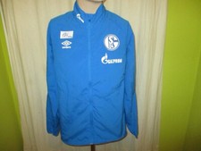 FC Schalke 04 umbro Spieler Freizeit- Präsentationsanzug Jacke "GAZPROM" Gr.M