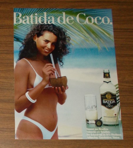 Seltene werbung batida coco - batida,
