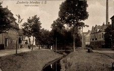 Ak Leubnitz Werdau in Sachsen