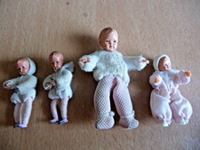 4 antike Biegepuppen für die