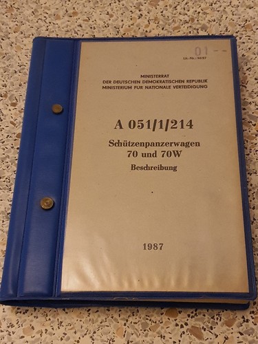 Nva ddr dienstvorschrift - ddr,