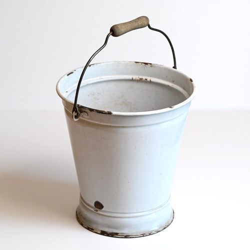 Alter emaille eimer - emaille‑eimer, –