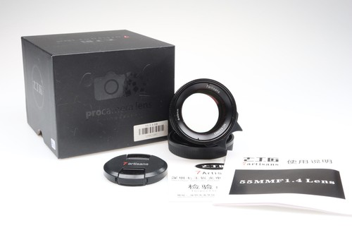 7artisans 55mm objektiv - f1.4,