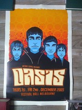 oasis POSTER Melbourne 2005