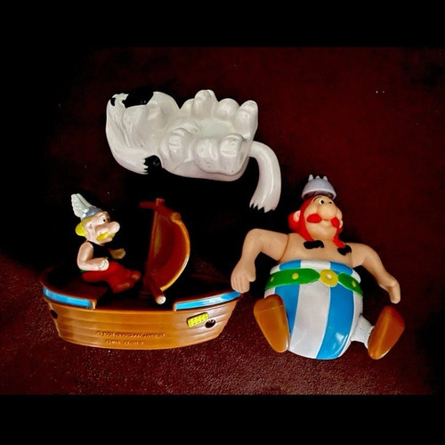 Mcdonald asterix happy - asterix,