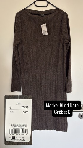 Damen kleid vom - date, in