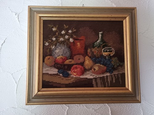 Gesticktes bild gobelin - gesticktes,