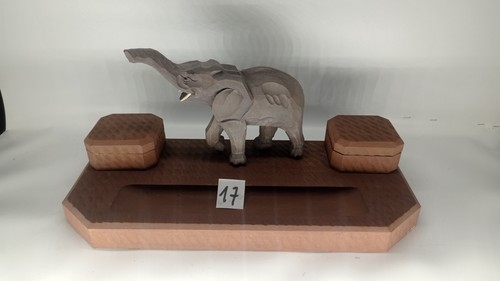 Rauchergarnitur tischdeko holz - tischdeko,