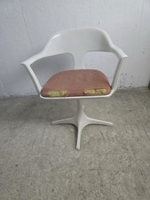 EMU Mid-Century Design Stuhl Tulip Style Drehstuhl Vintage Italien 