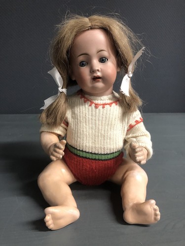 Antike porzellankopf puppe - antike,