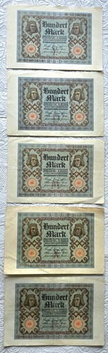 Banknoten lot deutsches - banknoten,