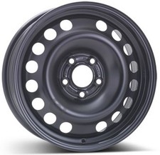 4x Stahlfelgen ALCAR-STAHLRAD 8060 für OPEL Astra G T98 T98/NB ABE 15 Zoll Felge