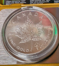 Maple Leaf 2025 versilbert 1