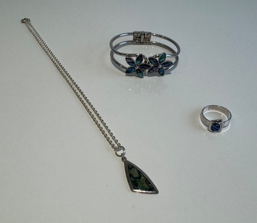 Schmuckset seeopal abalone - schmuckset,