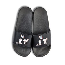 Youth Designz Pinky Brain Unisex Badelatschen Print Logo Spruch Fun Lustig