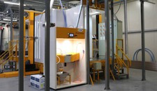 Angebot für komplette halbautomatische Pulverbeschichtungsanlage romer 7085