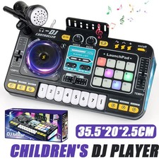 DJ-Mixertisch für Kinder mit Mikrofon, Bluetooth,  interaktives Musikspielzeug