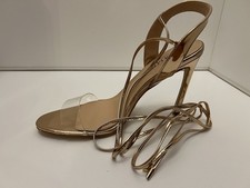 Goldene High Heels Slingpumps