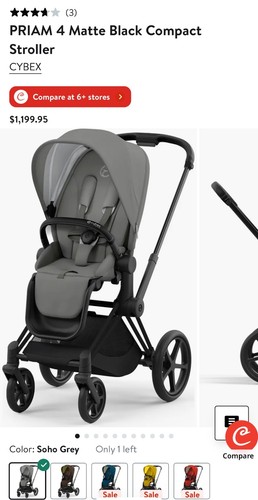 Cybex priam stroller brand - cybex, 4