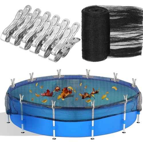 Pool laubnetz abdeckung rund - laubnetz,
