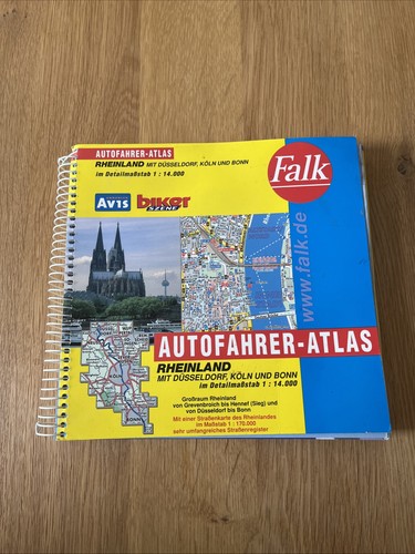 Falkplan autofahrer atlas - autofahrer,