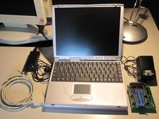 Batronix E(E)Prommer 3.3 + Spectroline PL-265T EPROM Eraser + Medion Notebook