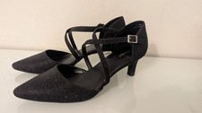 Pumps 39 schwarz Glitzer